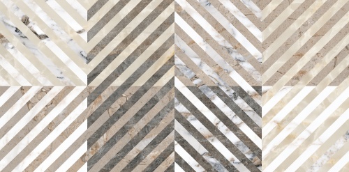 Marble-X Декор Геометрический Микс